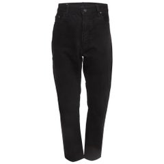 Vaqueros negros de pierna recta Off-White XL Cintura 34