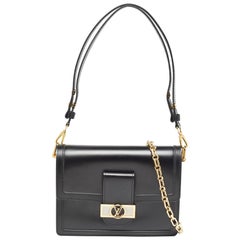 Sac Dauphine MM en cuir noir de Louis Vuitton