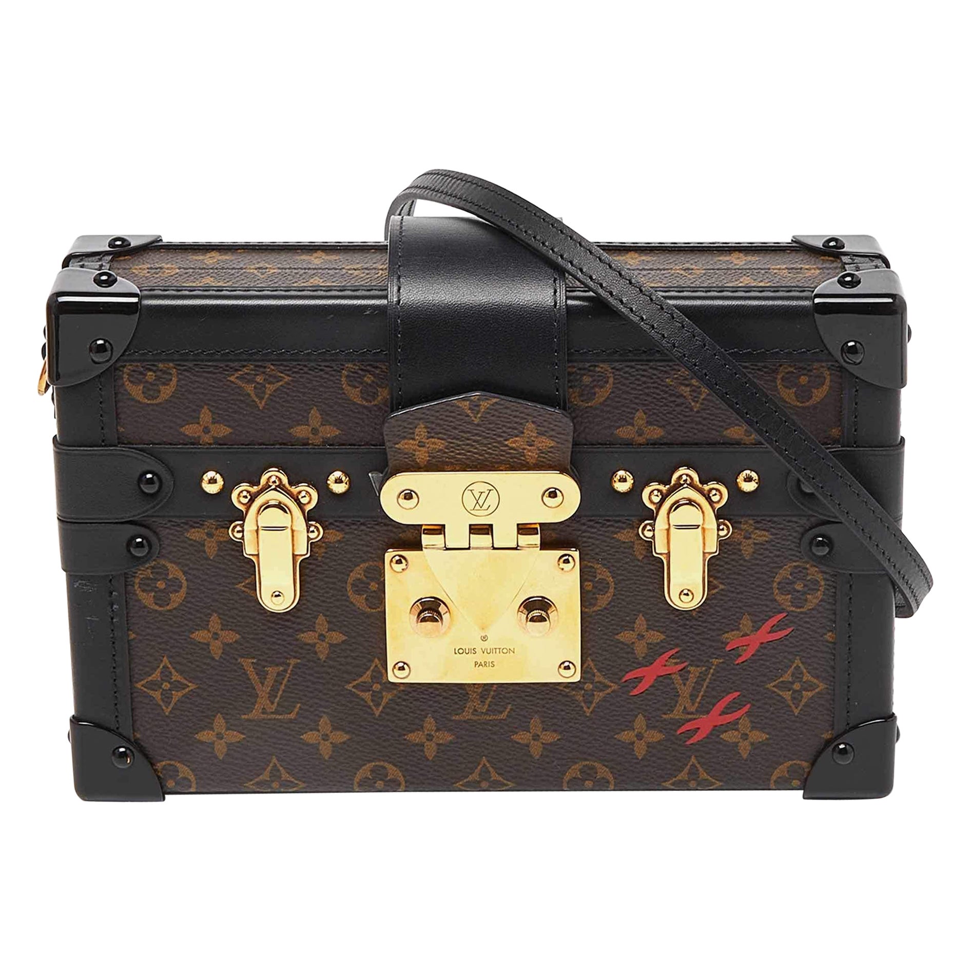 Louis Vuitton Monogram Canvas Petite Malle Bag