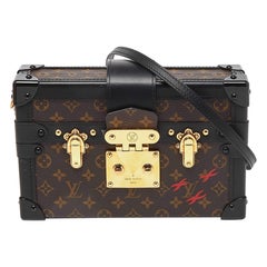 Borsa Petite Malle in tela Monogram di Louis Vuitton