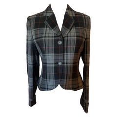 Giacca blazer a quadri Moschino Cheap&Chic vintage anni '90