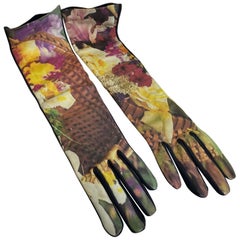 Guantes de piel Gucci.