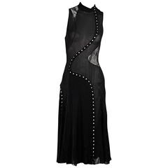 Black Proenza Schouler Pieced Dress 1
