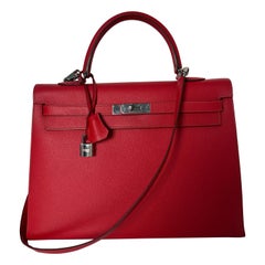 Bolso Kelly 35 Rojo Hermes