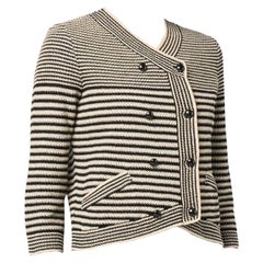 Chanel CC Buttons Maritime Knit Jacket