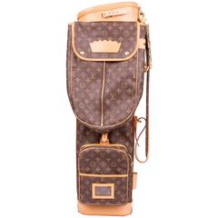 Louis Vuitton Rare Monogram Sac Golf Club Caddy Bag 862829