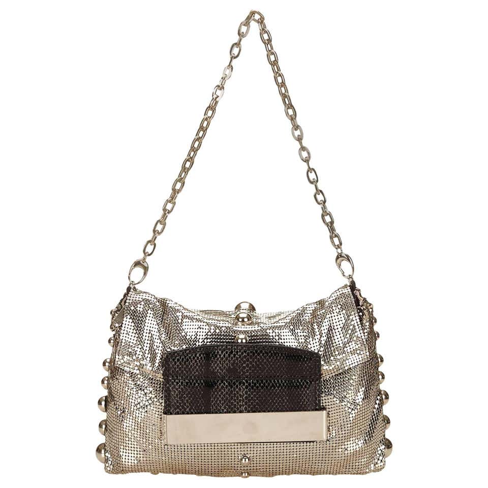 Jimmy Choo Metallic Shoulder Bag For Sale at 1stDibs