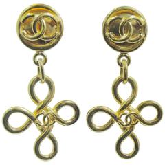 Vintage Authentic Chanel 93P CC Dangling 6