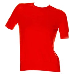 T-shirt Hermés Cashmere girocollo a manica corta