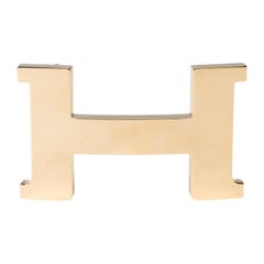 Brand new Hermes 2 GM 42 mm gold-plated metal buckle
