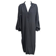 Gianfranco Ferre Silk Crepe Dolman Sleeve Dress