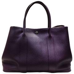 Hermes Ultraviolet 36cm Togo Garden Party MM Tote