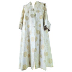 Vintage Lanvin Castillo Japonese Inspiration Couture Coat Late 50s