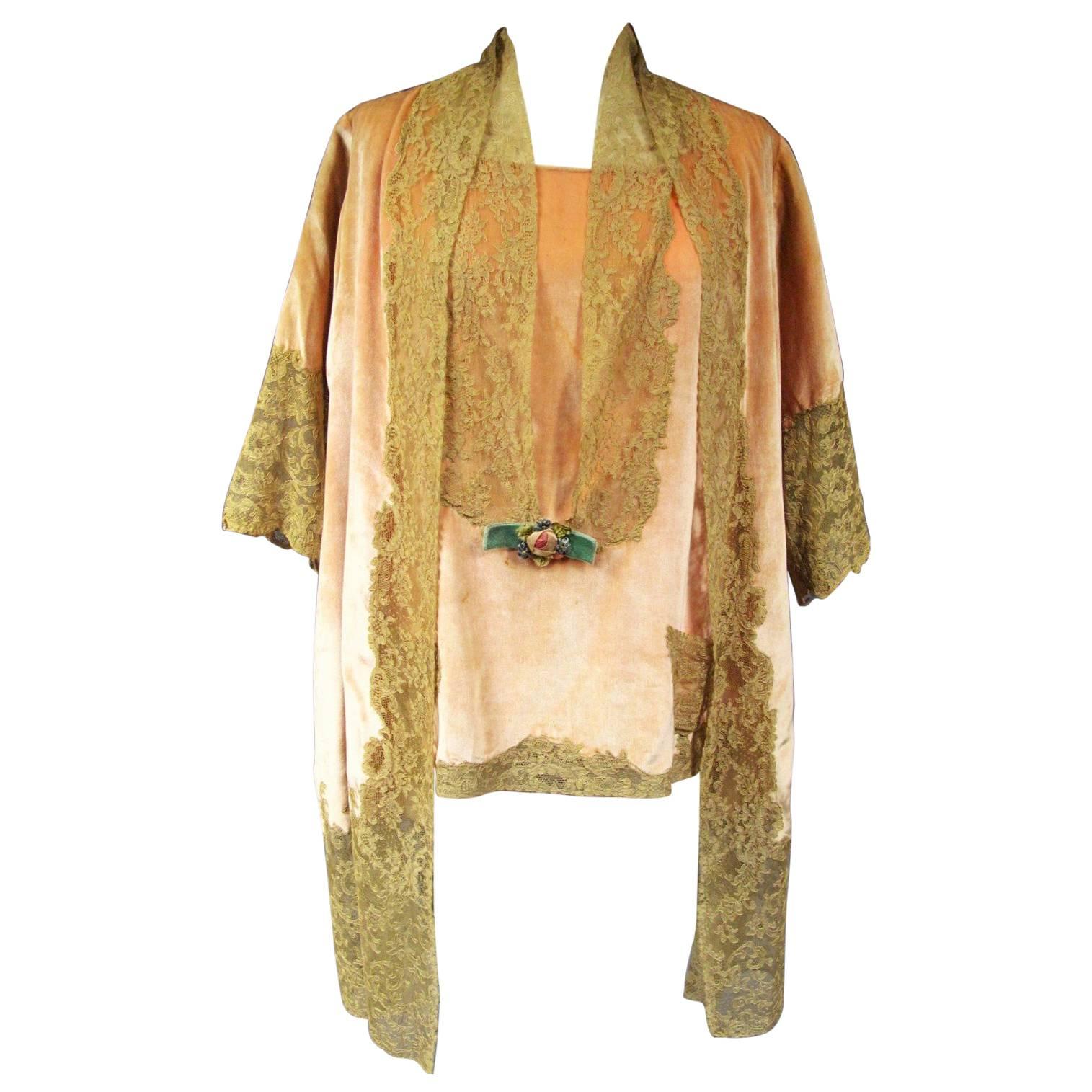 Boué Soeurs Paris New York Haute Couture circa 1925