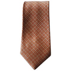 Bulgari Pink Orange Limited Edition Tie