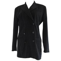 Jean Paul Gaultier Femme Black Stripes Jacket 7