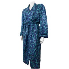 Emilio Pucci silk robe circa 1970