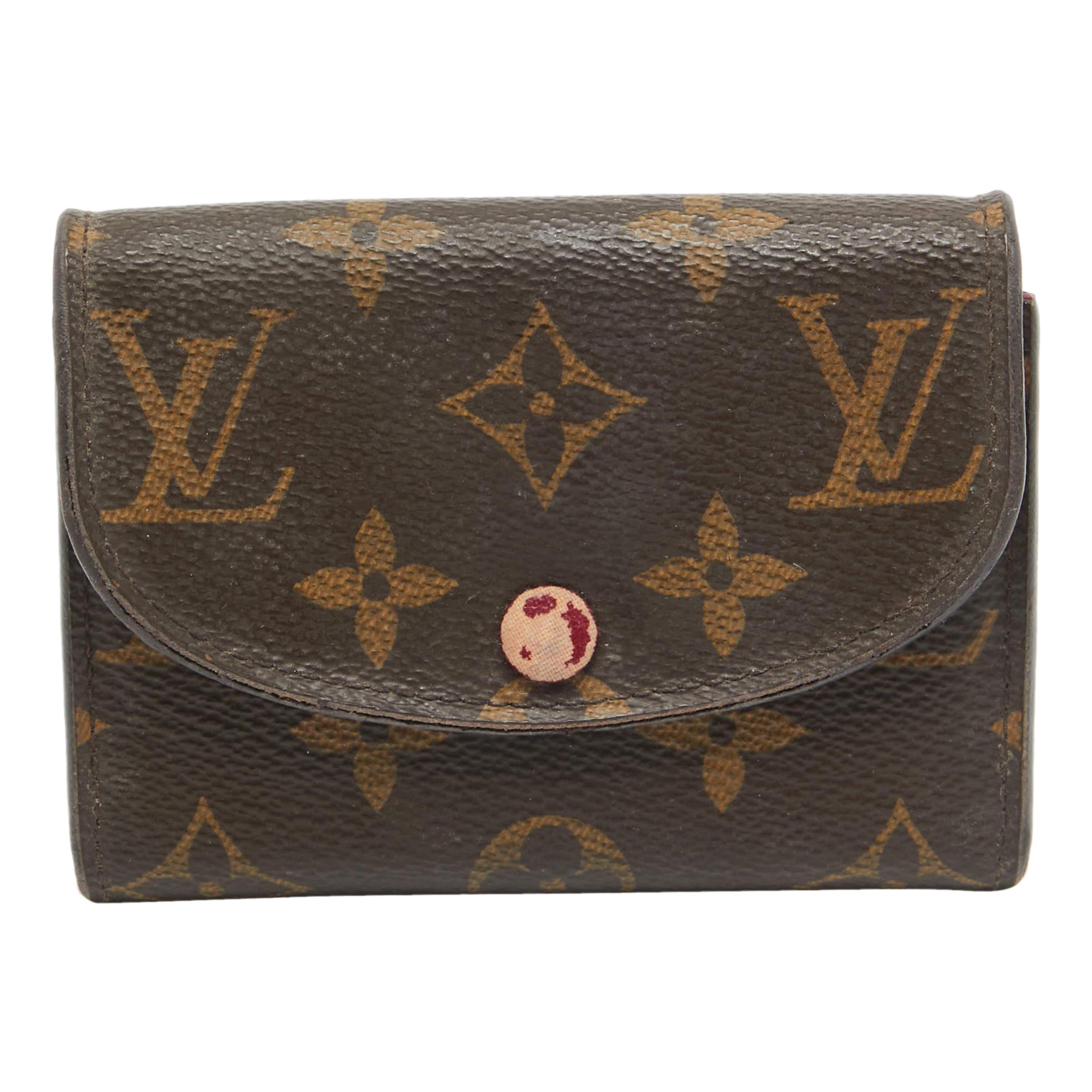 Louis Vuitton Monogram Canvas Rosalie Coin Purse For Sale