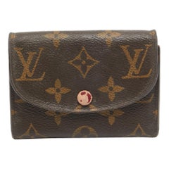 Portamonete Rosalie in tela Monogram Louis Vuitton