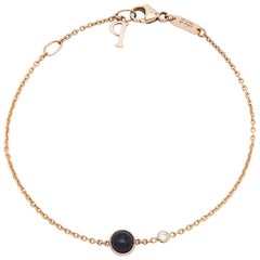 Piaget Possession Onyx Diamond 18k Rose Gold Bracelet