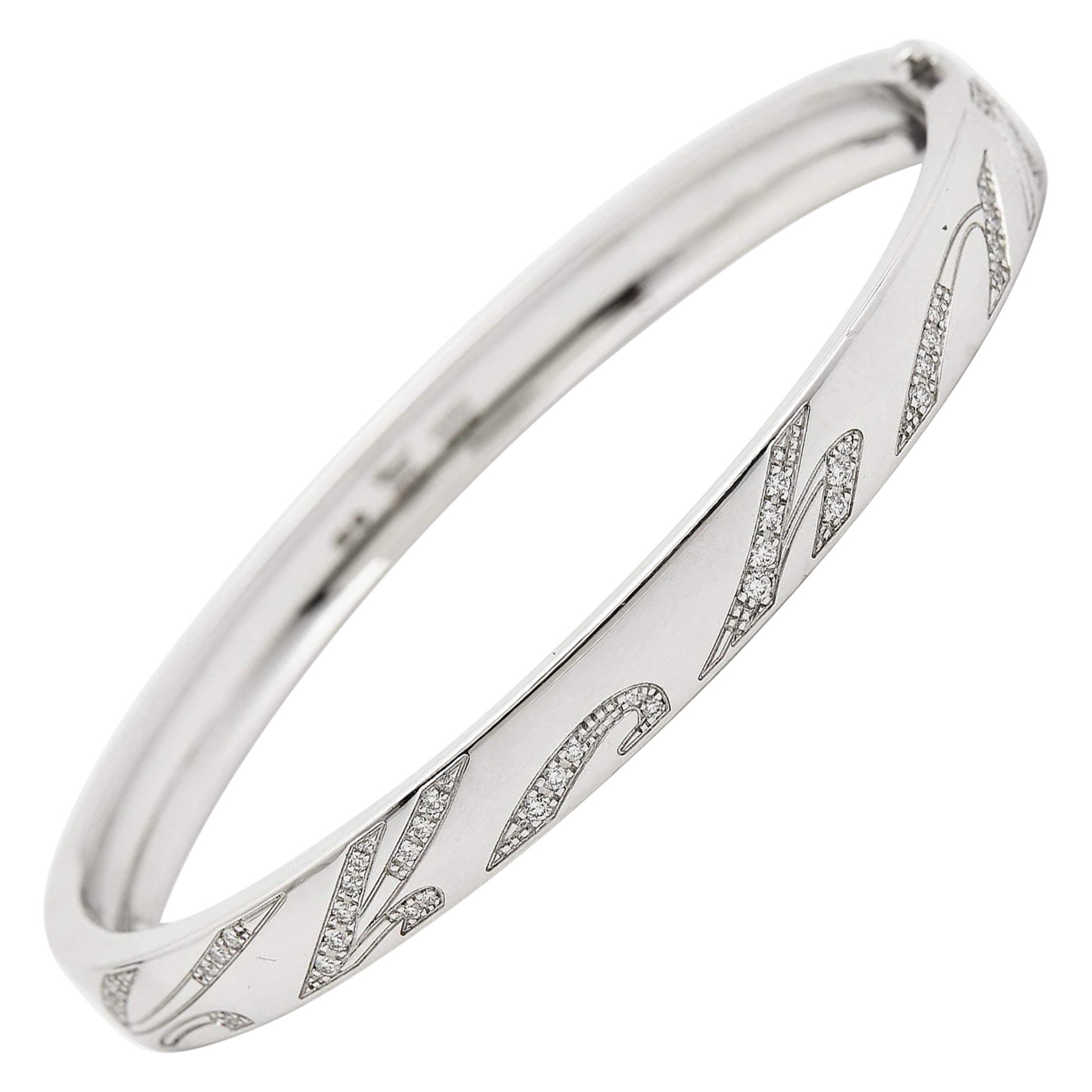 Chopard Chopardissimo Diamond 18k White Gold Bracelet S