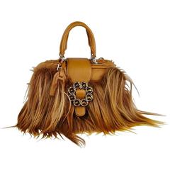 Louis Vuitton Limited Edition Runway Cognac Evening Top Handle Satchel Bag 9