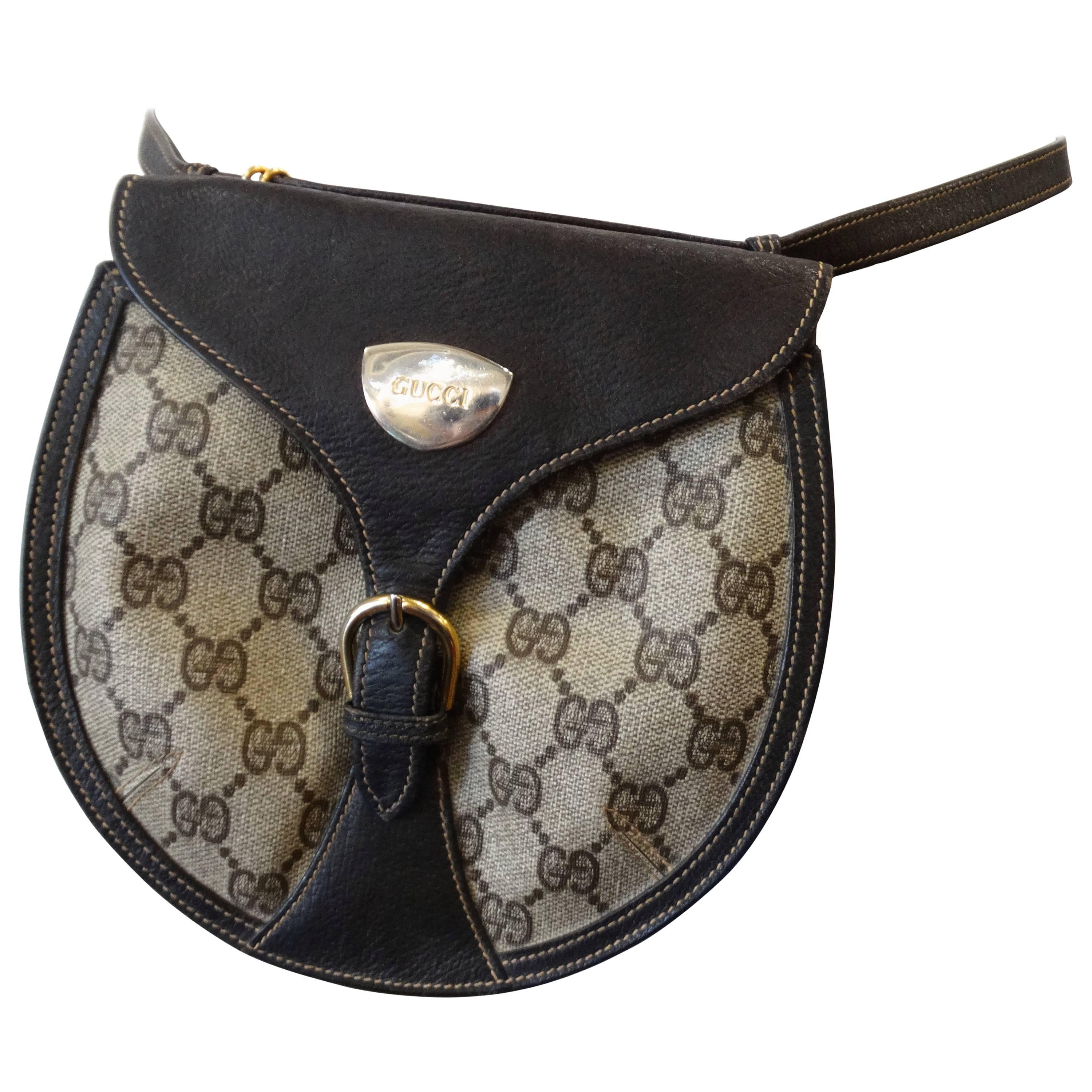1980s Gucci Belt Satchel Bag