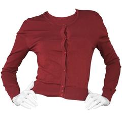 Alaia Rust Knit Sweater Set sz M/L 6