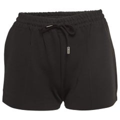 Givenchy Black Stretch Crepe Shorts XS