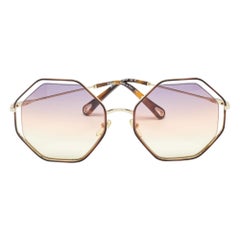 Chloe Multicolor Gradient CE132S Poppy Octagonal Sunglasses
