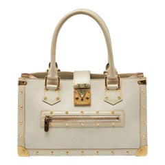 Borsa Louis Vuitton Le Fabuleux in pelle bianca Suhali