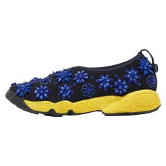 Dior Black Mesh Fusion Sneakers Size 36.5