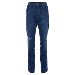 Versace Kollektion Blau Denim Slim Fit Jeans XL/Taille 32,5"