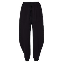 Pantalon de jogging en crêpe noir de Chloe L
