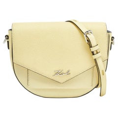 Sac à bandoulière Karl Lagerfeld jaune clair K/Karry