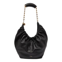 Loewe Black Leather Medium Squeeze Bag