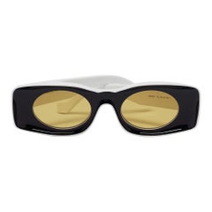 Loewe Schwarz/Weiß LW400331 Paula's Ibiza Ovale Sonnenbrille, Paula's Ibiza, schwarz