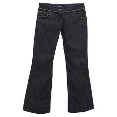 Dolce & Gabbana Blue Denim Wide Leg  Jeans S Waist 30"