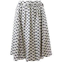 Gonna in seta Prada Kissing Lips Collezione Resort, 2012