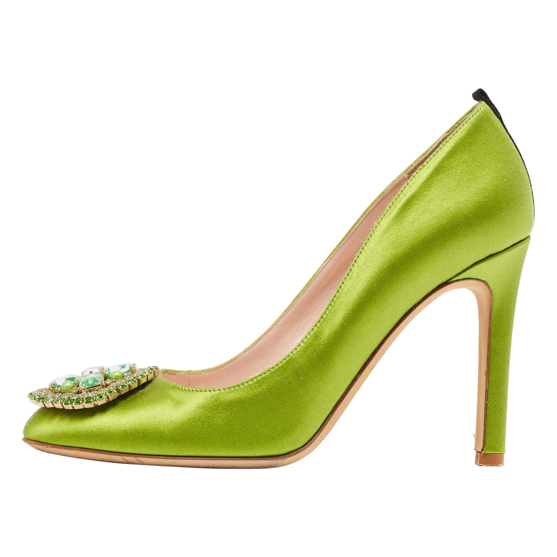 SJP Sarah Jessica Parker Greene & Greene Greene & Greene Pumps con cristalli, taglia 37 in vendita