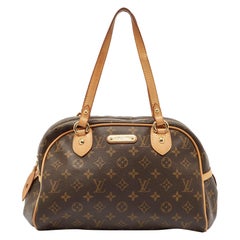 Louis Vuitton Monogram Canvas and Leather Montorgueil PM Bag