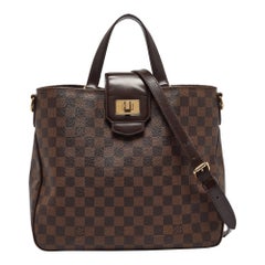 Louis Vuitton Damier Ebene Canvas Cabas Rosebery Bag