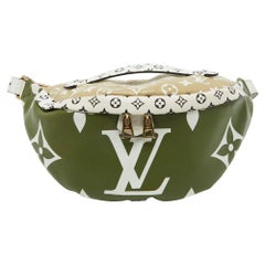 Louis Vuitton Khaki/Beige Monogram Giant Canvas Bumbag