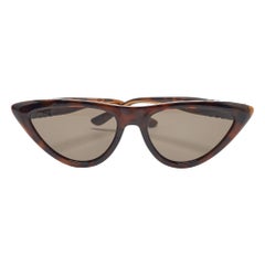 Jimmy Choo Brown Sparks/G/S Cat Eye Sunglasses
