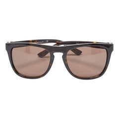 Bvlgari Lunettes de soleil carrées 7020 Brown foncé