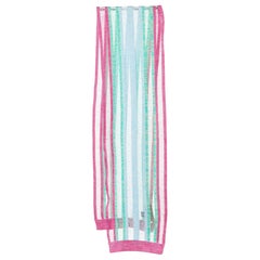 Missoni Multicolor Striped Cotton Knit Stole