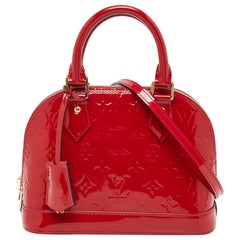 Louis Vuitton Pomme D&rsquo;amour Monogram Vernis Alma BB Bag