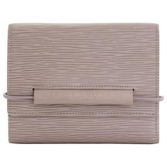 Used Louis Vuitton Portefeullie Elastique Lilac Epi Leather Trifold Wallet