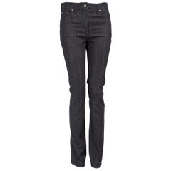 Versace Dark Blue Straight Leg Jeans Size S