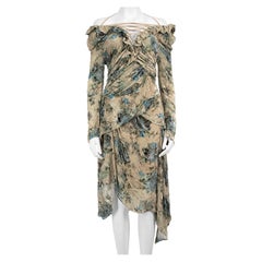 Preen By Thornton Bregazzi Floral Off Shoulder Dress Size S